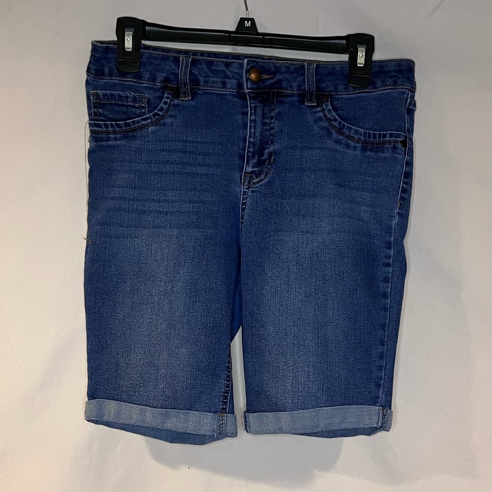 D.Jeans Blue Denim Bermuda Short, Size 8